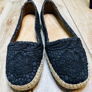 Aerosoles Shoes Womens Size 8.5 M Espadrille Lace Cottagecore Boho Feminine Chic